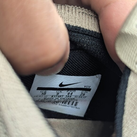 Nike SB Dunk High Elite Khaki White Men’s Size 10 917567-200 - Picture 9 of 10